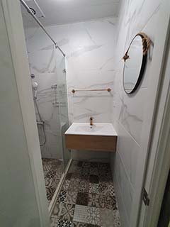 台中浴室整修拆除舊磁磚