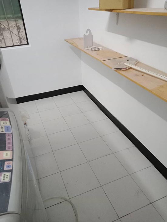 台中壁癌處理工程施工中